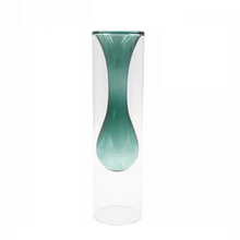 Load image into Gallery viewer, Color Inlay Glass Vase
