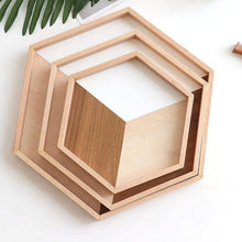 Load image into Gallery viewer, Wooden Hexagon Trays
