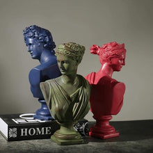 Load image into Gallery viewer, Classic Greek Bust Statuette
