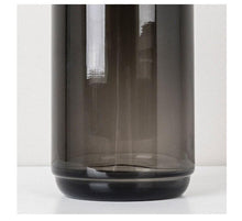 Load image into Gallery viewer, Smoky Black Glass Vase

