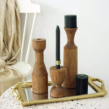 Load image into Gallery viewer, Conga Wooden Candle Holder
