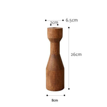 Load image into Gallery viewer, Conga Wooden Candle Holder
