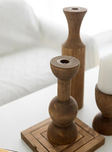 Load image into Gallery viewer, Conga Wooden Candle Holder
