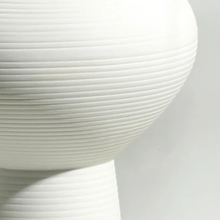 Load image into Gallery viewer, Modern White Sculpted Vases
