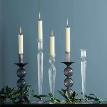 Load image into Gallery viewer, Elle Glass Candlestick Holders
