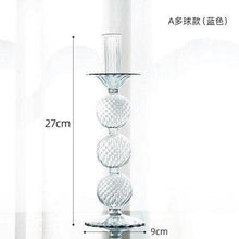 Load image into Gallery viewer, Elle Glass Candlestick Holders
