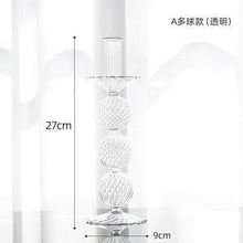 Load image into Gallery viewer, Elle Glass Candlestick Holders
