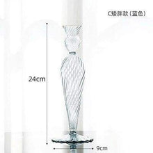 Load image into Gallery viewer, Elle Glass Candlestick Holders
