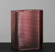 Load image into Gallery viewer, Ripple Glass Vase
