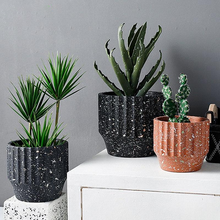 Load image into Gallery viewer, Terrazzo Cement Planter
