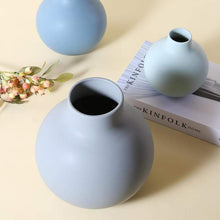 Load image into Gallery viewer, Shades of Blue Ceramic Vase
