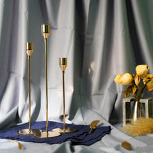 Load image into Gallery viewer, Vintage Gold Candle Holders
