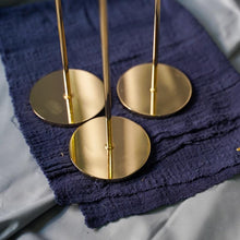 Load image into Gallery viewer, Vintage Gold Candle Holders
