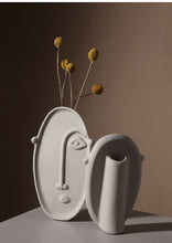 Load image into Gallery viewer, Clay Profile Ceramic Vases
