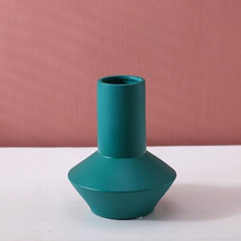 Load image into Gallery viewer, Bright Color Ceramic Flower Vase
