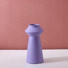 Load image into Gallery viewer, Bright Color Ceramic Flower Vase
