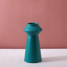 Load image into Gallery viewer, Bright Color Ceramic Flower Vase
