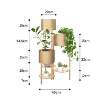 Load image into Gallery viewer, Multilevel Metal Planter &amp; Organizer
