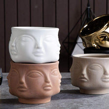 Load image into Gallery viewer, Visage Clay Ceramic Planters &amp; Vases
