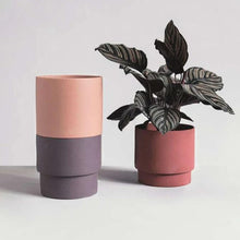 Load image into Gallery viewer, Colorful Porcelain Stackable Planters
