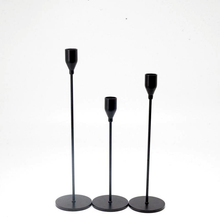 Load image into Gallery viewer, Vintage Colored Metal Candle Holder
