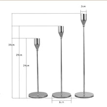 Load image into Gallery viewer, Vintage Colored Metal Candle Holder
