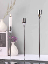 Load image into Gallery viewer, Vintage Colored Metal Candle Holder
