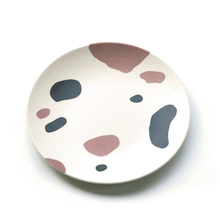 Load image into Gallery viewer, Modern Abstract Colorful Bamboo Plate

