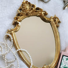 Load image into Gallery viewer, Vintage Golden Mirror
