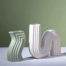 Load image into Gallery viewer, Opt Texture Pastel Ceramic Vases
