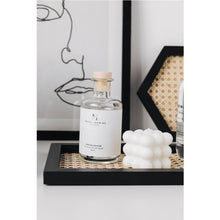 Load image into Gallery viewer, Rattan Cane and Wood Frame Decorative Tray
