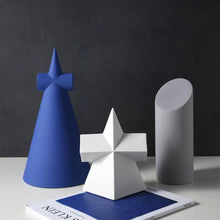 Load image into Gallery viewer, Geometric Abstract Ceramic Accents
