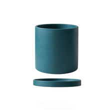 Load image into Gallery viewer, All The Bright Colors Planter with Saucer Set
