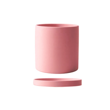 Load image into Gallery viewer, All The Bright Colors Planter with Saucer Set
