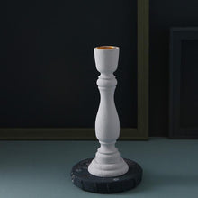 Load image into Gallery viewer, Brush Painted Vintage Candle Holder

