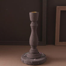 Load image into Gallery viewer, Brush Painted Vintage Candle Holder
