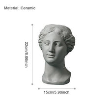 Load image into Gallery viewer, Venus Ceramic &amp; Resin Planters
