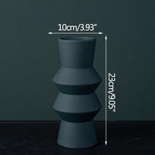Load image into Gallery viewer, Accordion Sculptural Ceramic Vases
