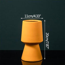 Load image into Gallery viewer, Accordion Sculptural Ceramic Vases
