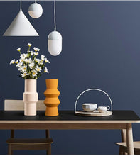 Load image into Gallery viewer, Accordion Sculptural Ceramic Vases
