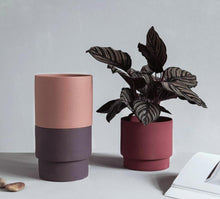 Load image into Gallery viewer, Colorful Porcelain Stackable Planters
