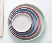 Load image into Gallery viewer, All The Bright Colors Planter with Saucer Set
