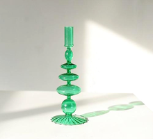 Load image into Gallery viewer, Trampoline Glass Candle Holders
