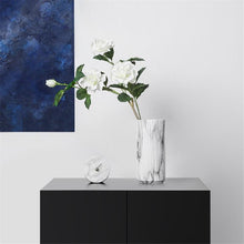 Load image into Gallery viewer, Textured Marble Flower Vase
