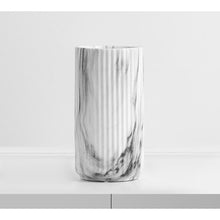 Load image into Gallery viewer, Textured Marble Flower Vase
