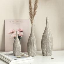 Load image into Gallery viewer, Natural Etch Ceramic Vases
