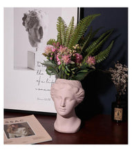 Load image into Gallery viewer, Venus Ceramic &amp; Resin Planters
