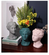 Load image into Gallery viewer, Venus Ceramic &amp; Resin Planters
