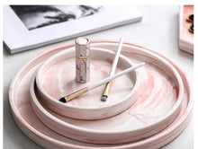 Load image into Gallery viewer, Marble Ceramic Storage &amp; Serving Decorative Trays
