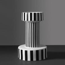 Load image into Gallery viewer, Bauhaus Minimalist Black &amp; White Vases
